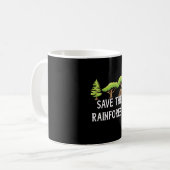 Rett des Regenwaldes Kaffeetasse (Vorderseite Links)