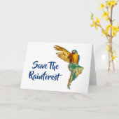 Rett des Regenwaldes Karte (Gelbe Blume)