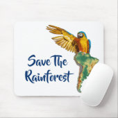 Rett des Regenwaldes Mousepad (Mit Mouse)