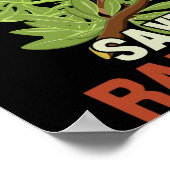 rett des Regenwaldes Poster (Ecke)