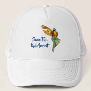 Rett des Regenwaldes Truckerkappe