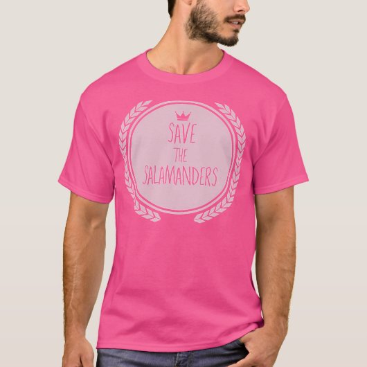 Rett des Salamanders Animal Salamander T-Shirt (Vorderseite)