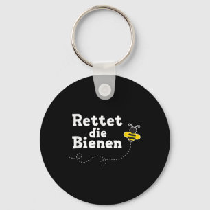 Rett des Schutzes der Bienen für den Bienenstock Schlüsselanhänger