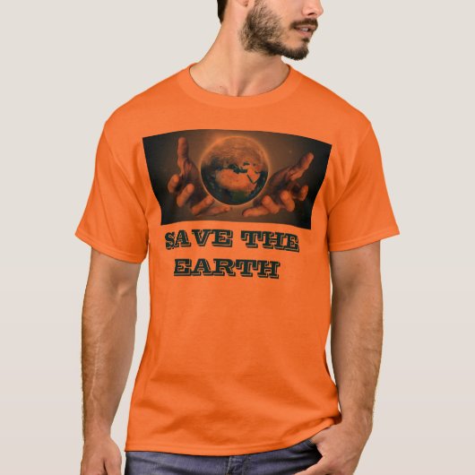 Rett des T - Shirt Erde (Vorderseite)