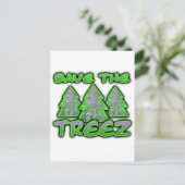 Rett des Treez Postkarte (Stehend Vorderseite)