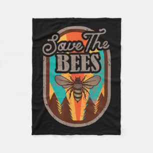 Rett des Umweltschutzes für Bienen _ Fleecedecke