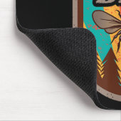 Rett des Umweltschutzes für Bienen _ Mousepad (Ecke)