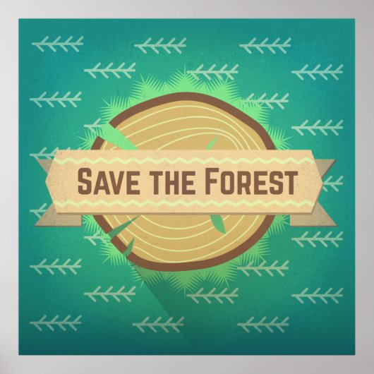 Rett des Waldes Poster (Vorne)