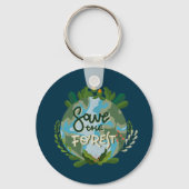 Rett des Waldes Schlüsselanhänger (Vorderseite)