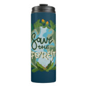 Rett des Waldes Thermosbecher (Vorderseite)