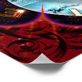 Rett des Wassers Poster (Ecke)