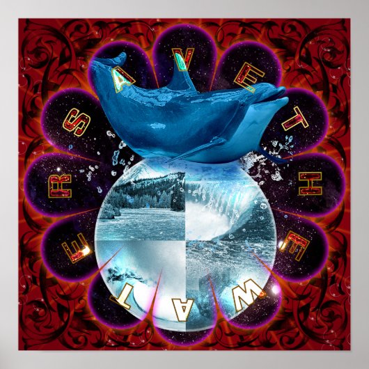 Rett des Wassers Poster (Vorne)