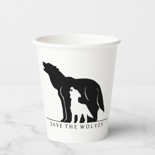 Rett des Wolves Paper Cup Pappbecher