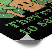 RETT DIE BÄUME, SIE SIND HIER, UM DICH RETTEN POSTER (Ecke)