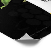 RETT DIE Bienen! - 18x24 POSTER (Ecke)