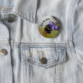 "Rett die Bienen!" Abzeichen Button (Beispiel)