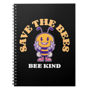 Rett die Bienen freundlich Notizblock