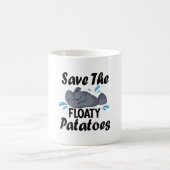 Rett die Floaty Potato / Funny Manate Kaffeetasse (Mittel)