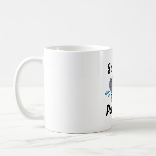 Rett die Floaty Potato / Funny Manate Kaffeetasse (Links)