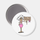 Rett die Hooters! Magnet (Vorderseite/Rückseite)