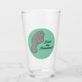 Rett die Manatees! Glas (Vorderseite)
