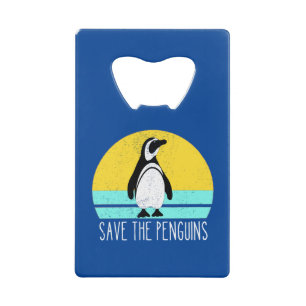 Rett die Pinguine Geldbeutel Flaschenöffner