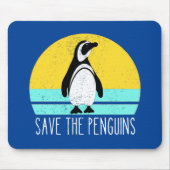 Rett die Pinguine Mousepad (Vorne)