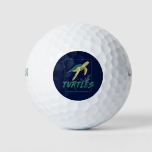 Rett die Schildkröten für Mädchen, die nur Lieben  Golfball