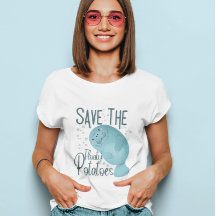 Rett die schwimmenden Kartoffeln lustige Manatee T