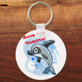 Rett die Vaquita! Schlüsselanhänger (Vorderseite)