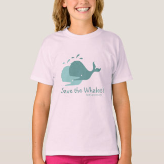Rett die Wale! T-Shirt der Kinder