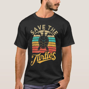 Rett dieser Schildkröten Rechte Tiere Meer Schildk T-Shirt