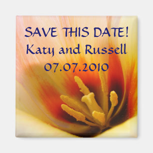 RETT DIESES DATUM! Geschenkgutscheine für Hochzeit Magnet