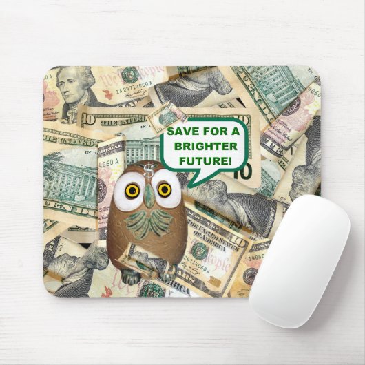 RETT! Dollar Bill Mousepad (Mit Mouse)