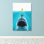 Rett Ducky Leinwanddruck (Insitu (Holzboden))