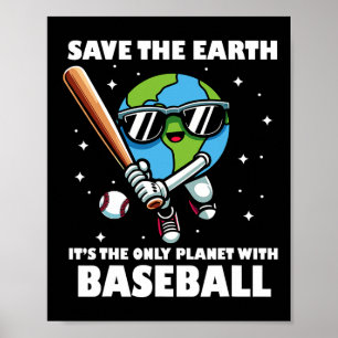 Rett Earth Sell Design Funny Earth Day Sports Poster