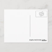 Rett ein Leben, adoptier eine Rettungskatze. Postk Postkarte (Rückseite)