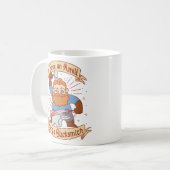 Rett einen Anvil Bang a Blacksmith Kaffeetasse (Vorderseite Links)