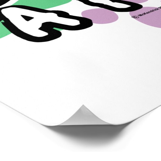 Rett einen Freund, der ein Tier Adoptiere Poster (Ecke)