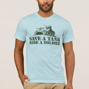 Rett einen Tankritt als Soldat T-Shirt