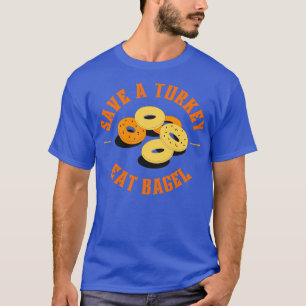 Rett einen Truthahn und esse Bagel T-Shirt