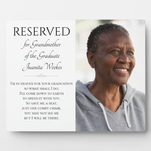 Rett einer Großmutter am Lehrstuhl Fotoplatte (Vorderseite)