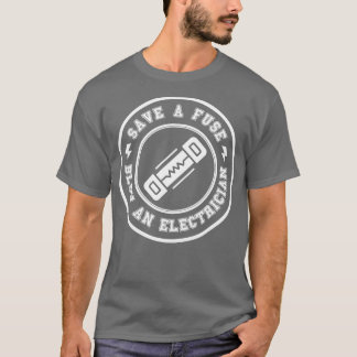 Rett einer Sicherung und eines Elektrikers 12 T-Shirt