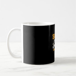 Rett einer Sicherung und eines elektrischen Gesche Kaffeetasse