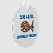 RETT eines FISHArylic-Ornament, Circle Ornament (Vorderseite)