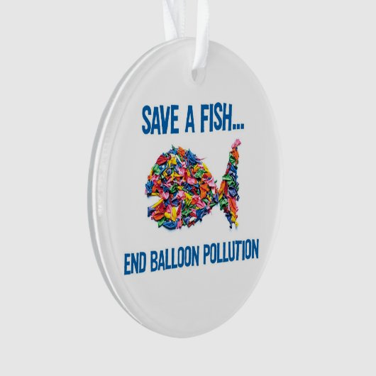 RETT eines     FISHArylic-Ornament, Circle Ornament (Vorderseite)