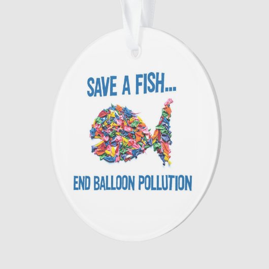 RETT eines     FISHArylic-Ornament, Circle Ornament (Vorderseite)