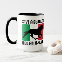 Rett eines Trillenfahrens und eines italienischen