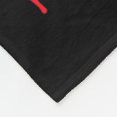 Rett eines Vampire-Blutspendenkostüms Fleecedecke (Ecke)