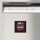 Rett eines Vampire-Blutspendenkostüms Magnet (In Situ (Geschirrspüler))